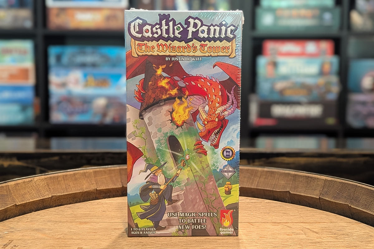 The Wizard's Tower Expansion Castle Panic 2nd Edition Board Game Fireside Games