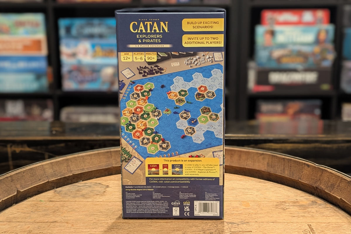CATAN: Explorers & Pirates 5-6 Player Expansion