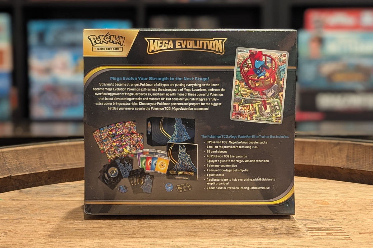 Pokémon TCG: Mega Evolution Base Set - Elite Trainer Box – Dragon Forge ...