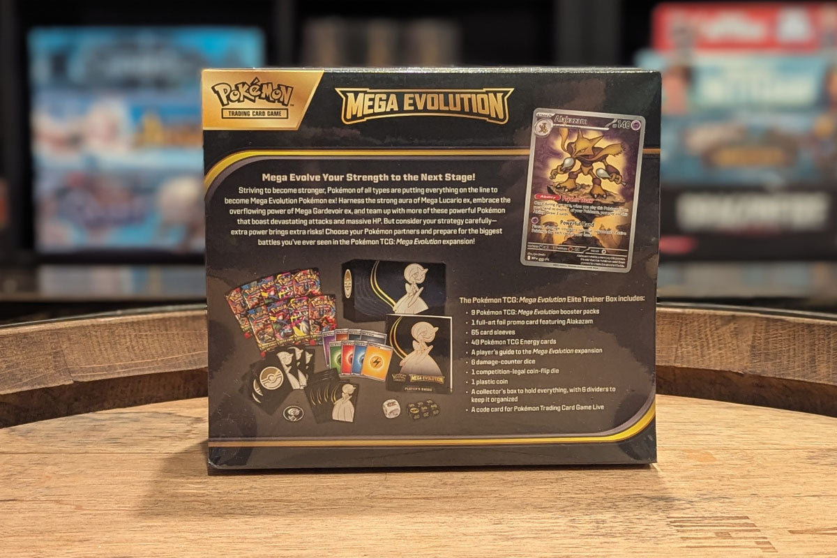 Pokémon TCG: Mega Evolution Base Set - Elite Trainer Box – Dragon Forge ...