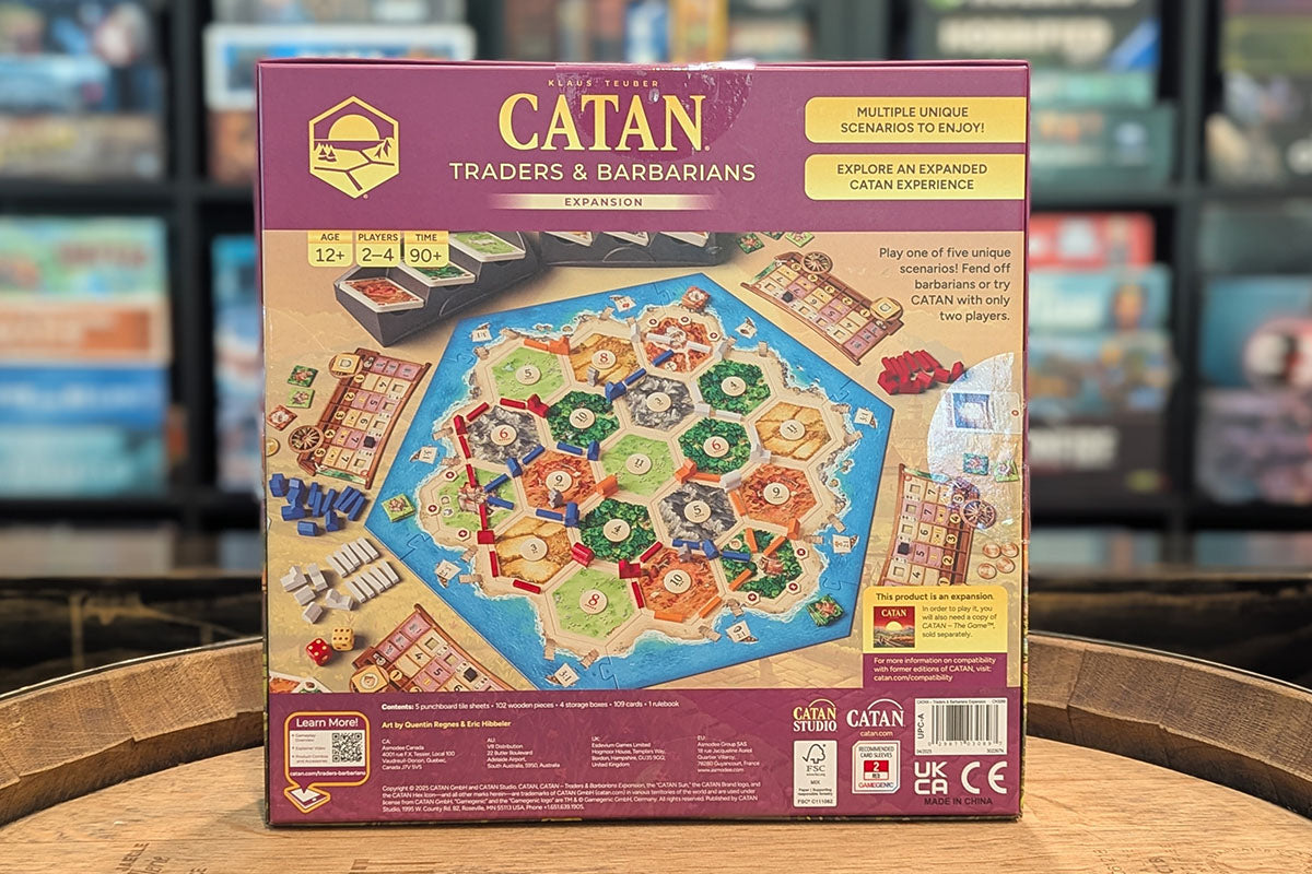 CATAN 6th Edition: Traders & Barbarians Expansion