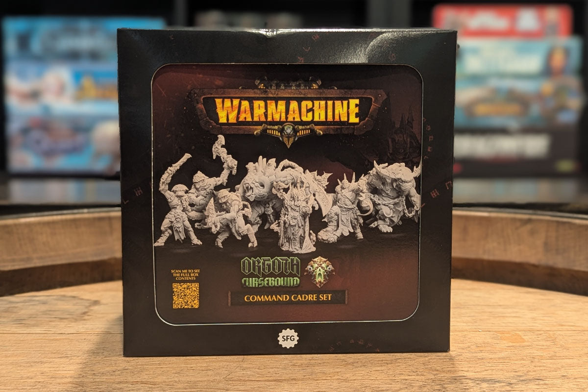 Warmachine: Orgoth - Cursebound Command Cadre – Dragon Forge Games