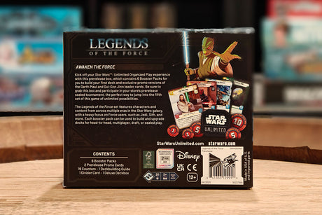 Star Wars: Unlimited -  Legends of the Force: Pre-release Box