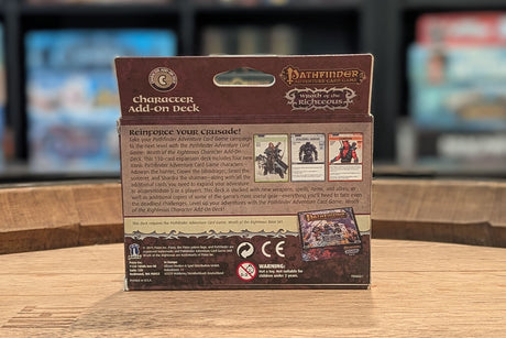 Pathfinder ACG: Wrath of the Righteous - Character Add-On Deck