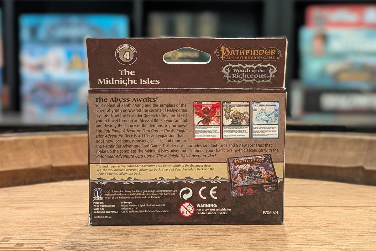 Pathfinder ACG: Wrath of the Righteous - Adventure Deck 4 the Midnight Isles