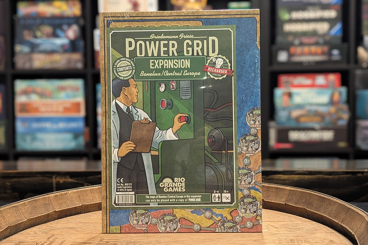 Power Grid: Recharged - Benelux/Central Europe Expansion