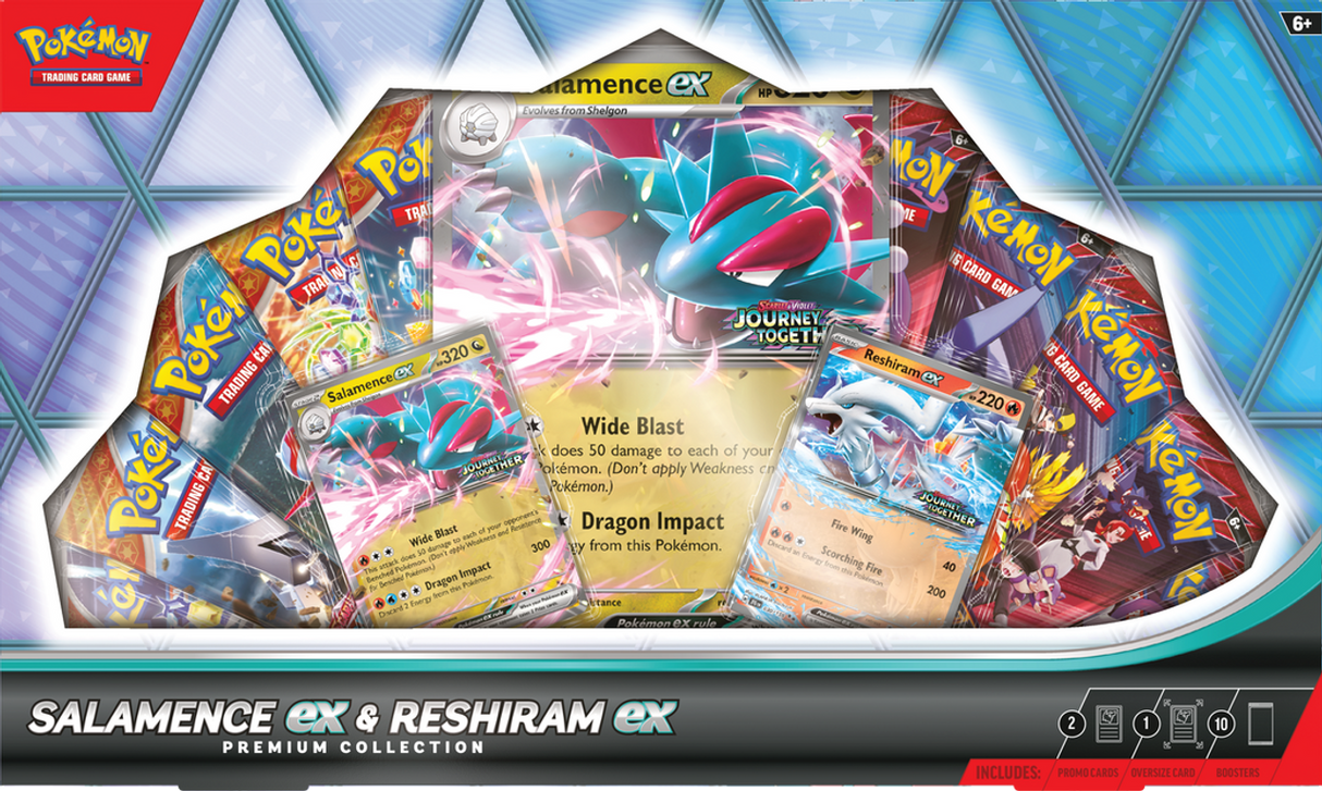 Pokémon TCG: Salamence ex & Reshiram ex Premium Collection (Hobby Exclusive)
