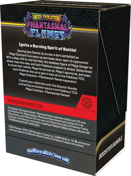 Pokémon TCG: Phantasmal Flames - Booster Bundle