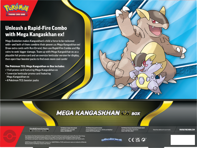 Pokémon TCG: Mega Kangaskhan ex Box