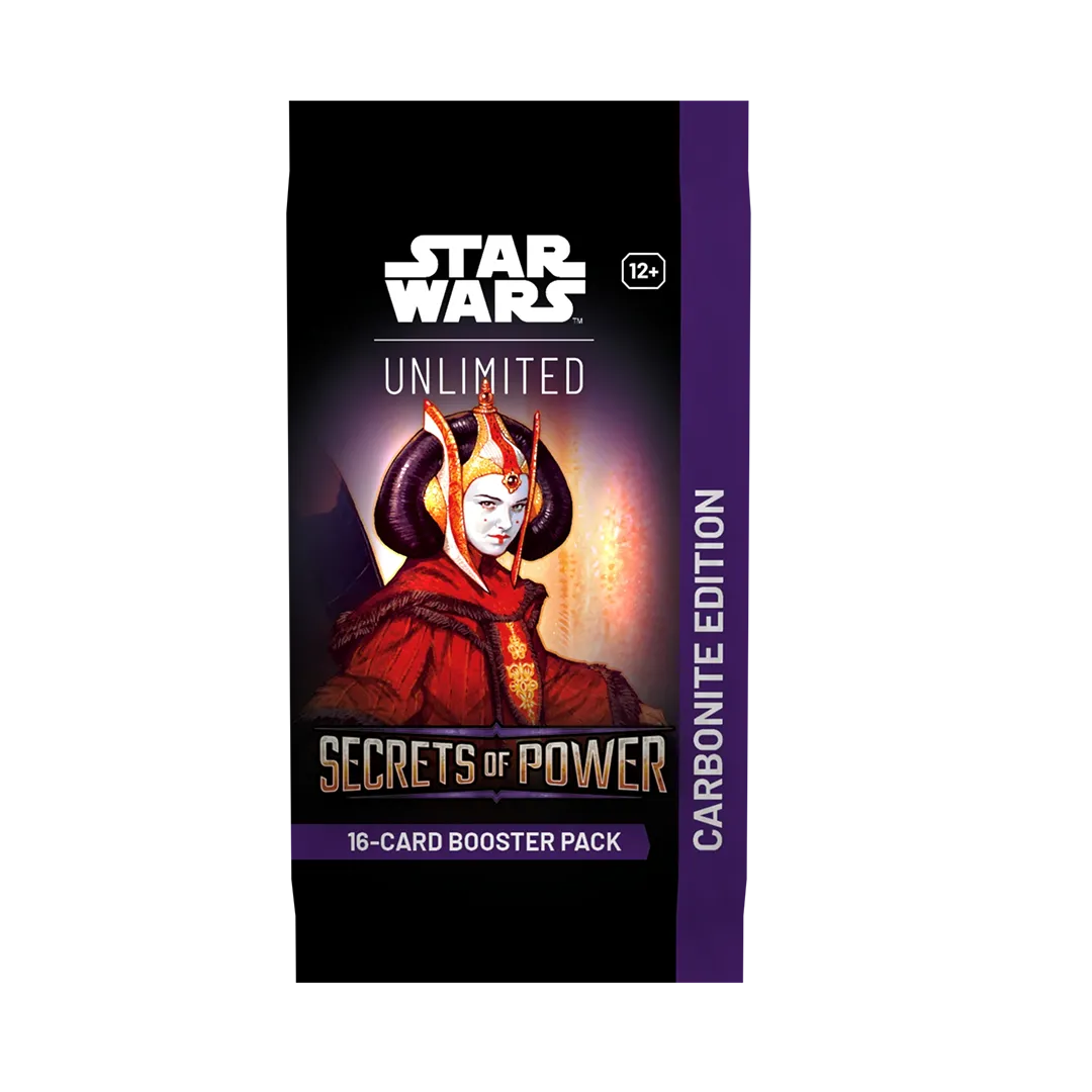 Star Wars: Unlimited - Secrets of Power: Carbonite Booster Display