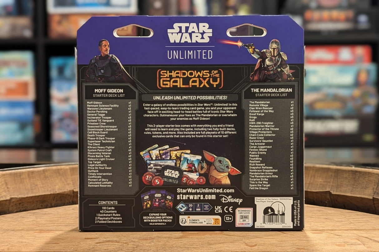 Star Wars: Unlimited - Shadows of the Galaxy: Two-Player Starter