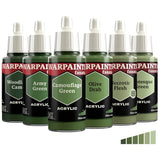 The Army Painter: Warpaints Fanatic - Olive Greens (Singles)