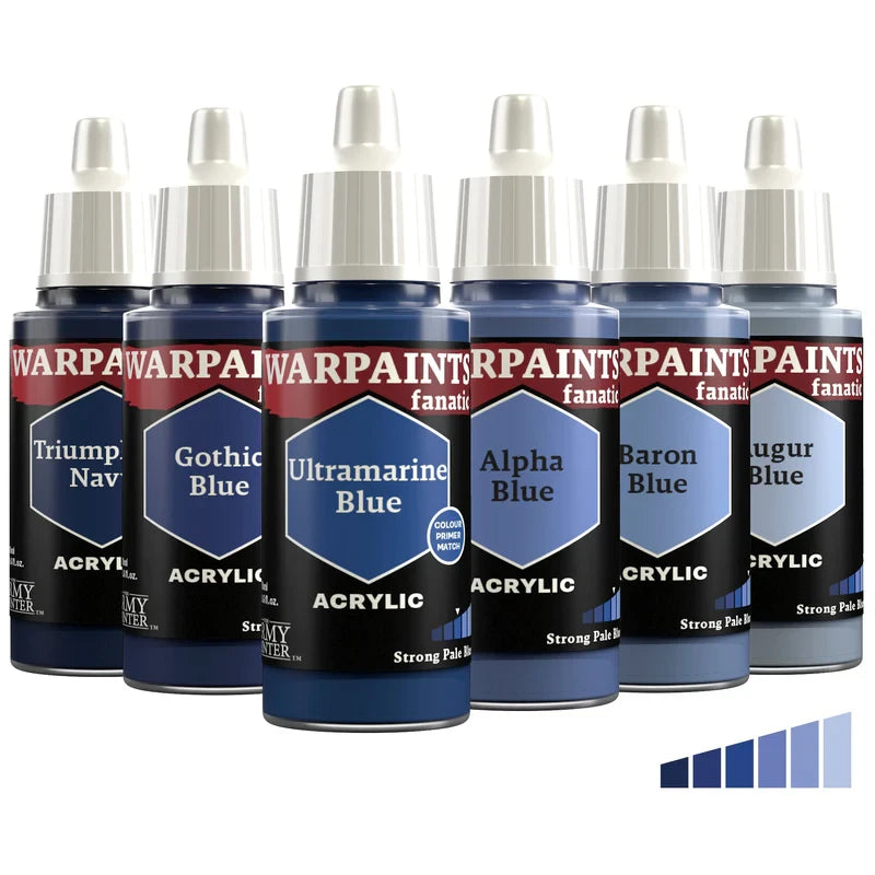 The Army Painter: Warpaints Fanatic - Strong Pale Blues (Singles)