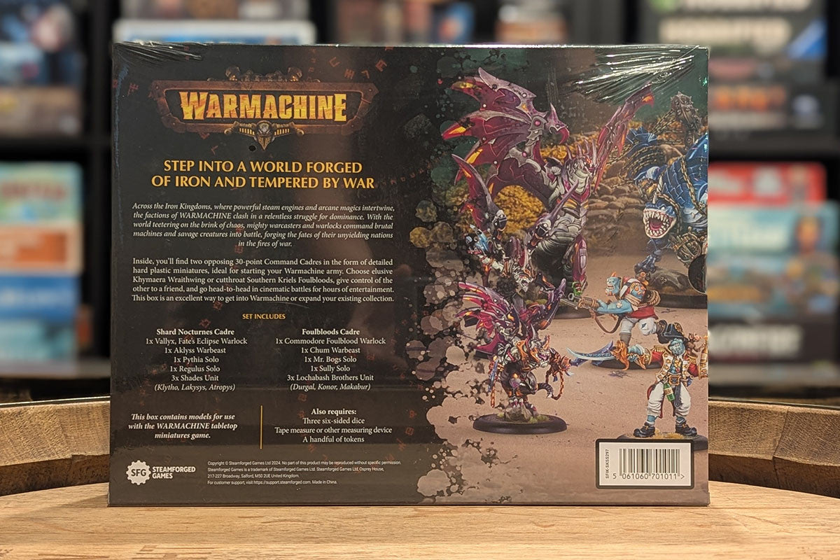 Warmachine: Shadows and Scum - Two Player Starter Set