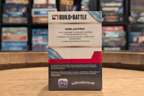 Pokémon TCG: Stellar Crown Build & Battle Box