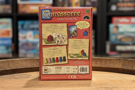 Carcassonne Under the Big Top Expansion