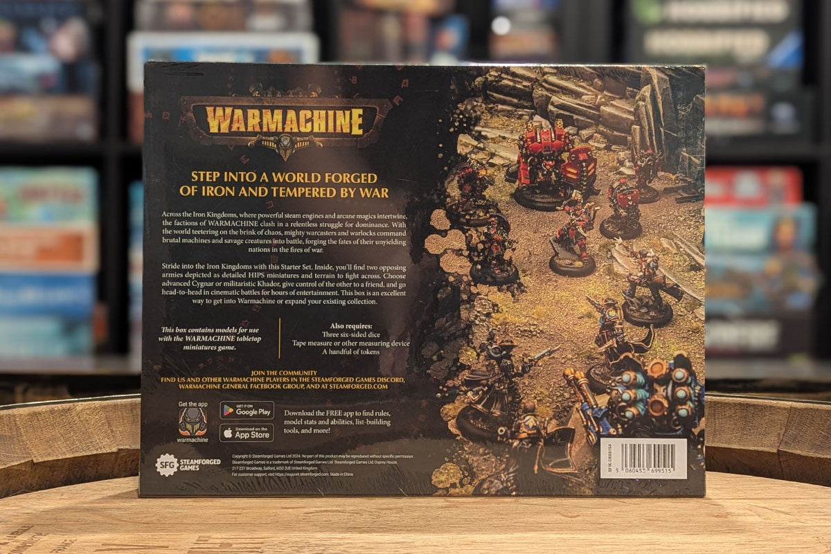 Warmachine: Starter Khador Vs Cygnar – Miniaturas HIPS Para Batallas épicas En Los Reinos De Hierro