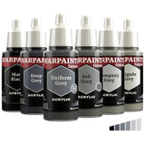 The Army Painter: Warpaints Fanatic - Black & Greys (Singles)
