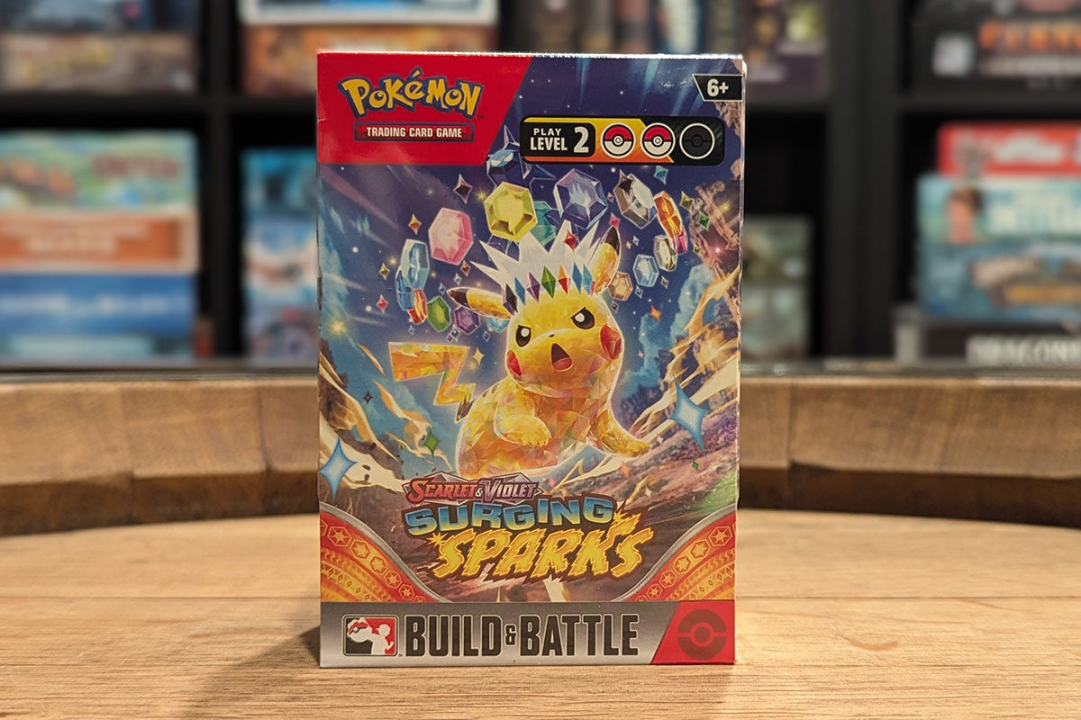 Pokémon TCG: Surging Sparks Build & Battle Box