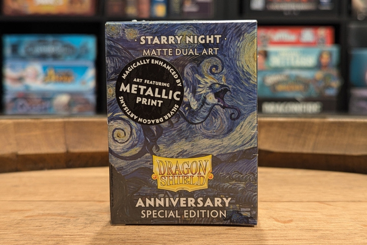 Mtg Card Sleeves Dragon Shield 25th Anniversary Starry Night Matte