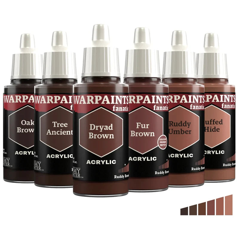 The Army Painter: Warpaints Fanatic - Ruddy Browns (Singles)