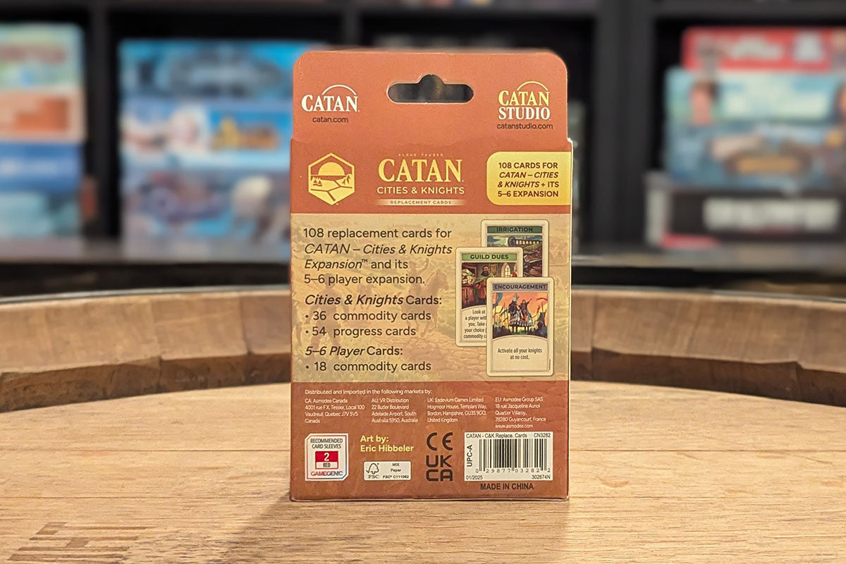 CATAN 6th Edition: Cities & Knights Cards Accessory