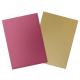 Dragon Shield Sleeves: Standard Matte Dual - Pomegranate & Gold 100CT
